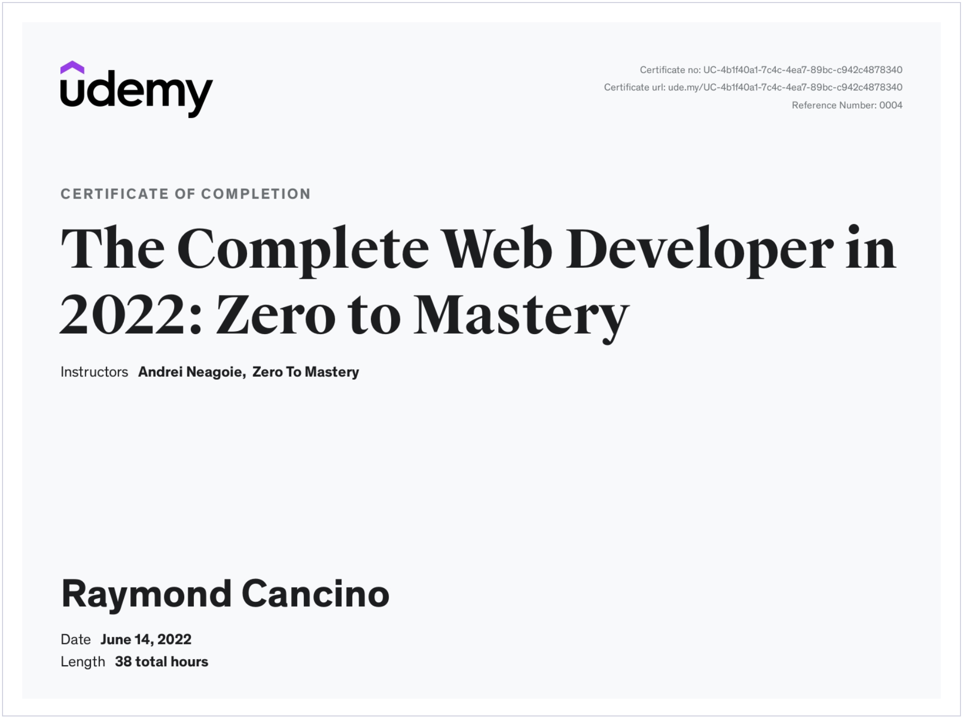 Complete Web Developer